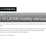 Top 10 LATAM mobility startups