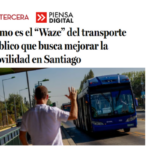 Cómo es el “Waze” del transporte público que busca mejorar la movilidad en Santiago