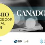 1er Premio Concurso CIPPEC Emprendedor Digital 2019