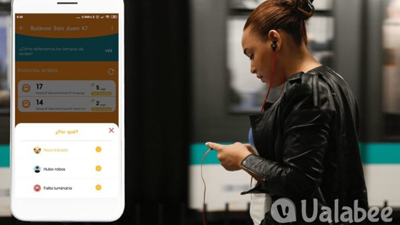 La app Ualabee informa: 2.300 reportes de inseguridad en las paradas de colectivos