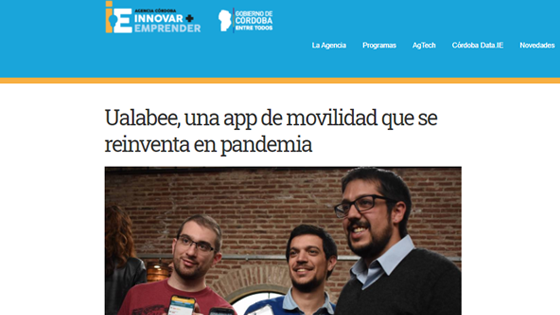 Ualabee, una app de movilidad que se reinventa en pandemia