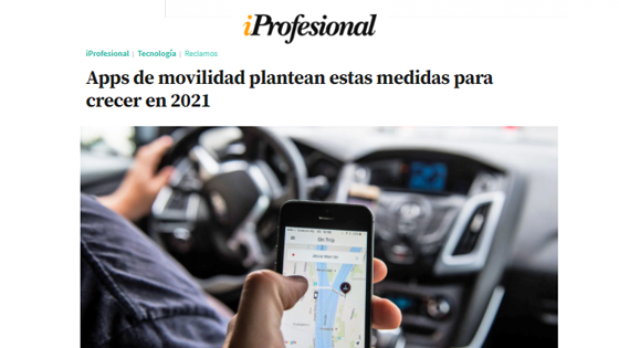 Apps de movilidad plantean estas medidas para crecer en 2021