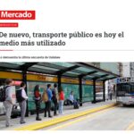 De nuevo, transporte público es hoy el medio más utilizado