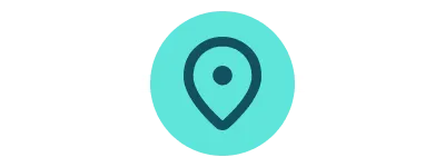 ícono de pin de mapas